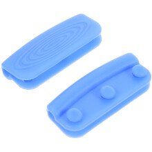 Manchons de poêle en silicone – Résistants à la chaleur, antidérapants, 1