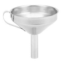 Imbuto in acciaio inox con filtro rimovibile da 10 cm