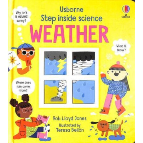 Step inside Science Weather by Rob Lloyd Jones Hardcover Book