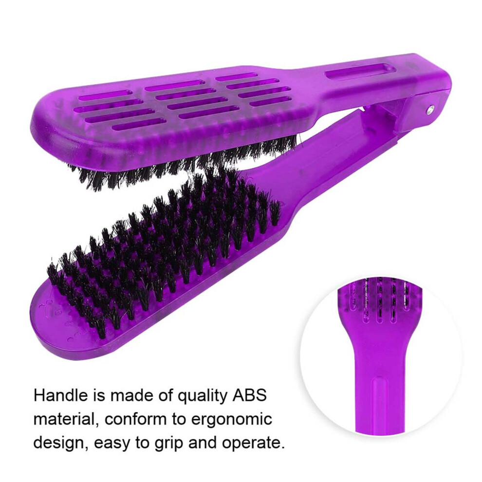 ABS Hair Straightening Comb with Ergonomic Handle