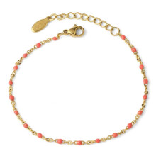 Pulsera de acero inoxidable estilo bohemio, 8 colores