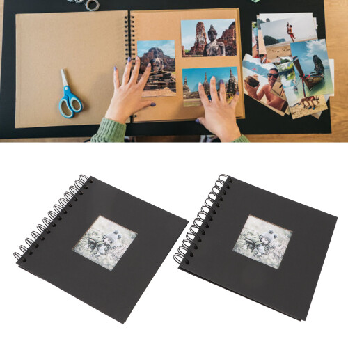 Baby Album Set 2-Pack DIY Hardcover Memory Book