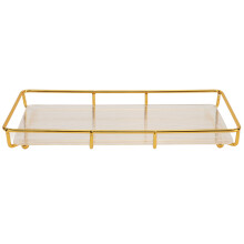 Sleek Bathroom Tray for Cosmetics Storage