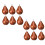 Decorative Plastic Pear Decoration Simulation Natural-12pcs 1