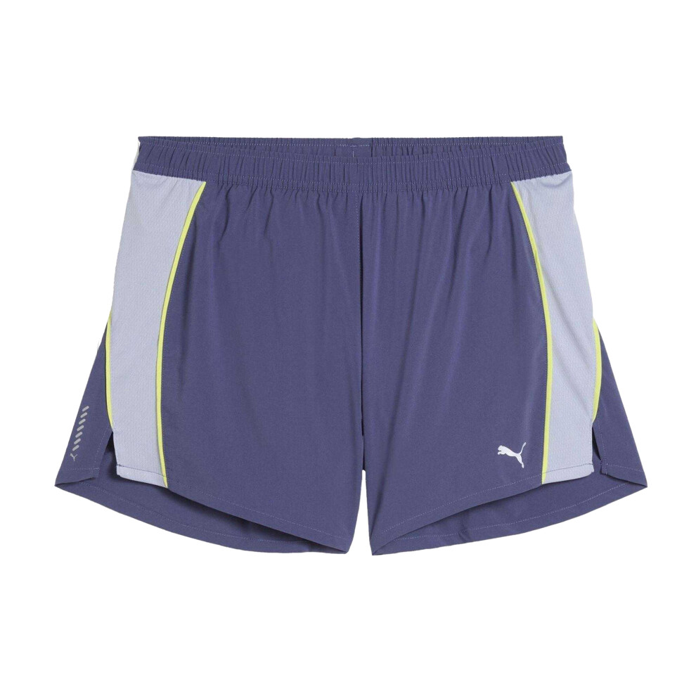 Puma (10 Uk R, Crystal) Womens/Ladies Run Velocity 5 Lightweight Fitted Running Shorts Multicoloured
