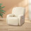 Stoelhoes voor relaxfauteuil, polyester, antislip, beige 1