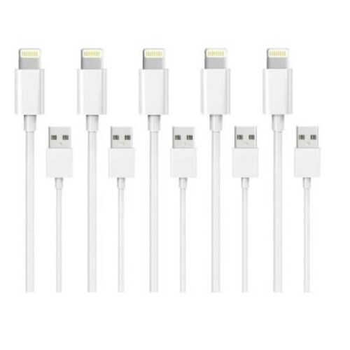 Încărcător Lightning de 5 buc., 1M, compatibil cu iPhone