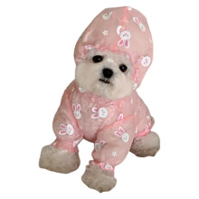 Mesh jumpsuit voor hondenkleding Outfit jas voor puppy katten-XL