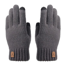 Rękawiczki zimowe z polarową podszewką, z ekranem dotykowym, unisex, 1 para