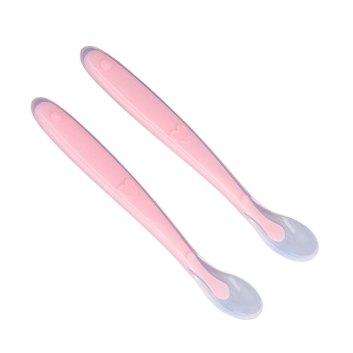 Baby Silicone Weaning Spoon Set 2 Pack