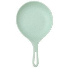 Hellgrüner Melamin-Servierteller, 24 cm