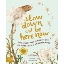 Slow Down and Be Here Now by Laura Brand Hardcover Book