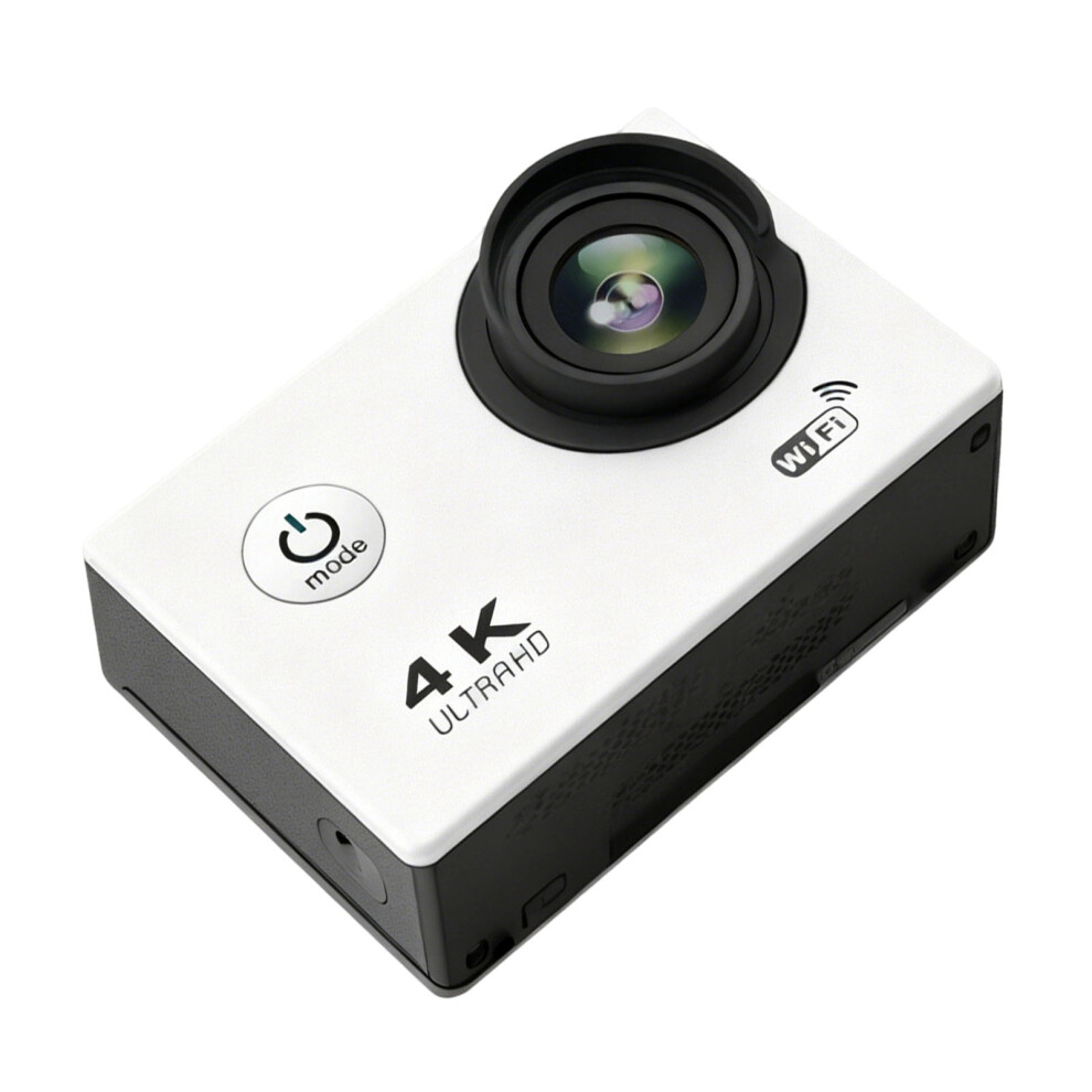 4K Action Camcorder Waterproof Wifi White 7340572798091