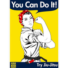 Jiu-Jitsu Modern Art Decor Unframed Print