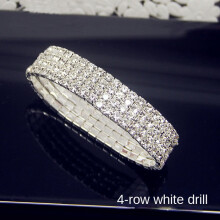 Pulseira de Strass, Bijuteria da Moda, 1 Peça