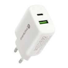 Charger 1 x USB Quick Charge 3.0, 1 x USB-C PD PPS 25W white