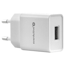 everActive Chargeur Secteur avec 1 Prise USB 1 A, Haute efficacité, Charge Rapide, Puissance Totale 5 W, boßtier