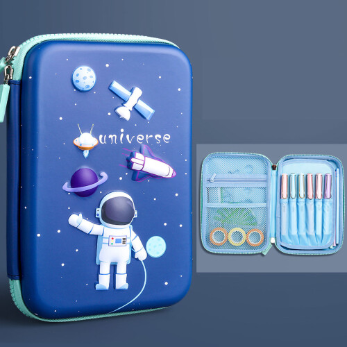 3-Layer Astronaut Pencil Case Box