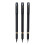 3 Black Soft Tip Calligraphy Pens Smooth 1