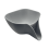 Drain Basket with Spout Gray 1 pcs 1