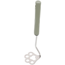 Robuster Kartoffelstampfer Grün Aus Stahl Und ABS Für Babybrei
