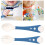 Baby Weaning Fork Spoon Set Blue 1