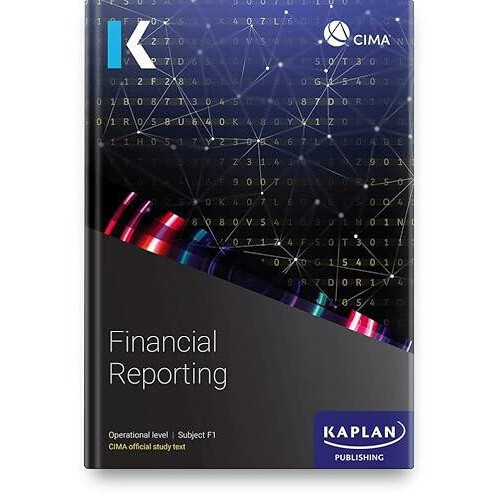 F1 FINANCIAL REPORTING STUDY TEXT by KAPLAN Paperback Book