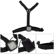 Outdoor Waterproof Chest Light with Flashing Rear