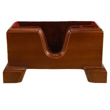 Support Violon En Bois Marron, Base Anti-Basculement Stable