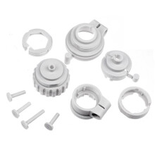 Easy Installation Heating Valves Connector Plastic Construction