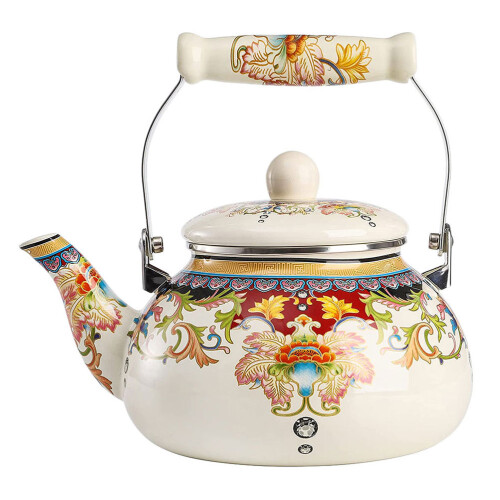 2Pcs Easy Use Kitchen Kettles Assorted Color Practical Tea Pot