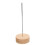 Solid Wood Receipt Holder Spike Beige for Home Desk Organizer 1