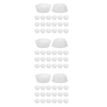 60Pcs Plastic Barrel Plug Airtight Cap with Pull Ring Vent