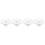 4Pcs Water Dispenser Replacement Parts White Plastic Smart Seat 1