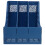 Blue Plastic Document Sorting Shelf Office Storage Holder 1