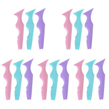 15Pcs Multifunctional Silicone Eyeliner Lipstick Mascara Aids