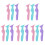 15Pcs Multifunctional Silicone Eyeliner Lipstick Mascara Aids 1