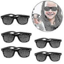 5 Pack Pinhole Glasses for Improving Vision Unisex Eyesight Strengthening Pinhole Eyewear