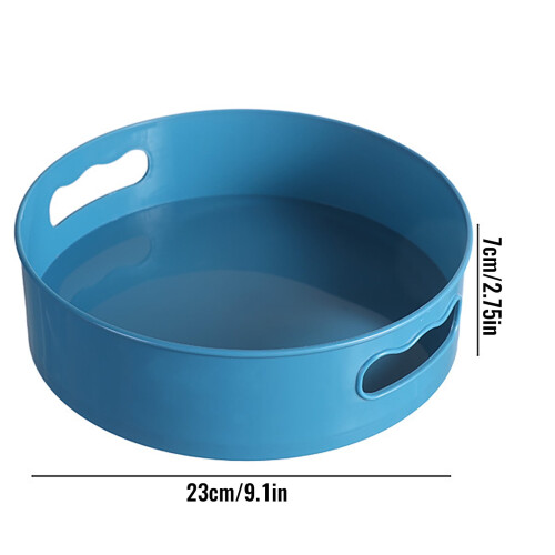 Plastic Rotating Storage Tray 360 Turntable Organizer 2