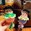 Fascinating DIY Wool Keyring With Tiny Scholar Hat-Light Blue 7