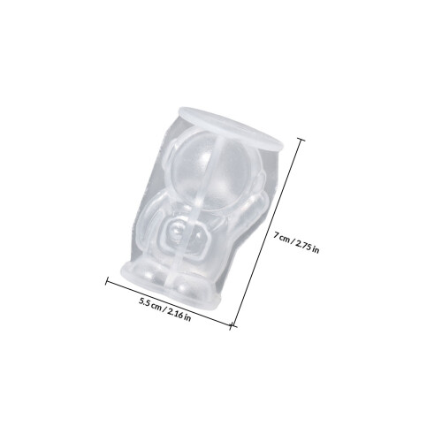 Moule DIY Silicone Astronaute Pour Glace Ornements 1