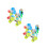 2Paires Chaussures Roller Sport Protection Ajustables Usage 2