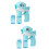 2Sets Cartoon Dolphin Electric Bubble Blower Durable Blue 6