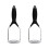 2Pcs Silver Potato Masher Household Vegetable Smasher Comfortable Grip 2
