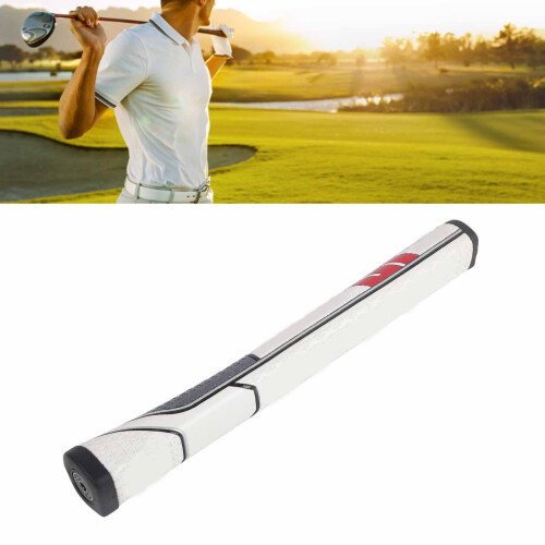 White Red Triangle Putter Grip 80g