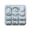 9 Cavities Racing Car Ice Tray Silicone Molds for Making-Blue 1
