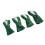 4 Piece PU Golf Head Cover Set 1