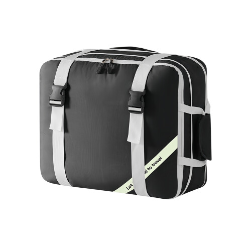 Foldable Compression Laundry Bag For Packing Clothes-Black M