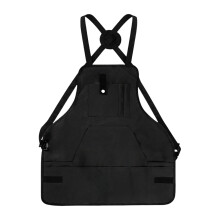 Tool Storage Apron Work Apron for Various Professional-Black