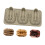 Multifunctional 3 Cavity Dessert Molds Walnuts-Light Coffee 1